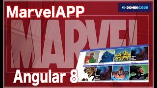 Marvel api Angular 8 Heros [upl. by Nnovahs]