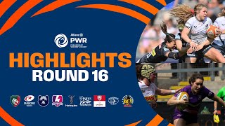 Round 16 Highlights  Allianz Premiership Womens Rugby 2324 [upl. by Tail232]