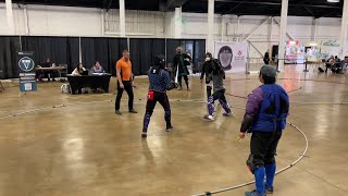 SoCal Swordfight 2024 Cinquedea Tournament Pools [upl. by Seymour]