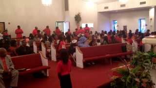 Mount Calvary Baptist Church Tiny Tot Drill Team April 2013 [upl. by Marucci]