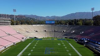 Getting the Rose Bowl Ready for Game Day  Big Ten Football [upl. by Irek852]