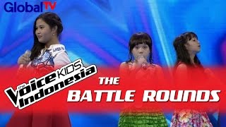 Eygra vs Zahra vs Alsa quotHow To Lovequot I The Battle Rounds I The Voice Kids Indonesia 2016 [upl. by Cecile516]