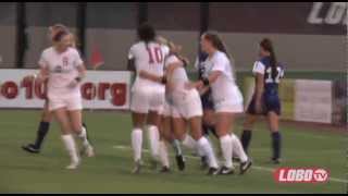 2012 Lobo Womens Soccer  Highlights vs TCU [upl. by Calv]