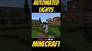 Automatic Lights In Minecraft Survival Mode craftchaos minecraft gaming games homestead cabin [upl. by Corina]