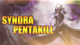 RANKED SYNDRA PENTAKILL  LEAGUE OF LEGENDS [upl. by Lenahs770]