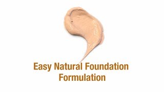 Easy Natural Foundation Formulation [upl. by Ahsilak886]