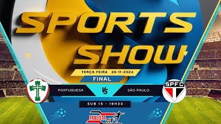 PORTUGUESA X SÃO PAULO  SUB 15 PAULISTA CUP FEMININO  AO VIVO  FINAL [upl. by Roshelle920]