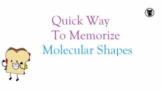 Easy Way to memorize Molecular Shapes [upl. by Oihsoy]