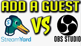 Streamyard Vs OBS  Best for streaming Guests [upl. by Aivatnahs]