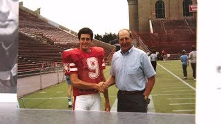 Head coach Paul Chrysts Wisconsin roots go back to his father  College GameDay  ESPN [upl. by Zzabahs759]