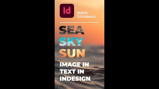 Image in text  Adobe InDesign Tutorial [upl. by Barger]