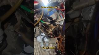 Battery fitting CG 125youtubeshorts viralvideo repair cg125 [upl. by Akla]