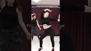 Filming vs rehearsal 🎥🕺 The Galen Hooks Method Lite intensive  dance dancer colorguard [upl. by Milstone]