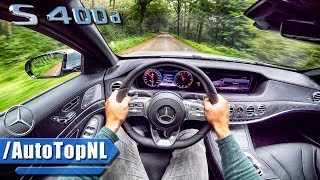 Mercedes Benz S Class 2018 S400d POV Test Drive by AutoTopNL [upl. by Arnuad]