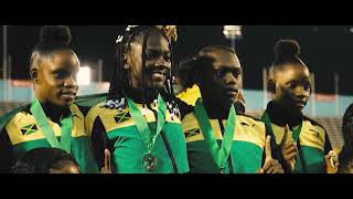 THE STORY OF JAMAICAS INSANE U20 WORLD SPRINT RELAY RECORD IN KINGSTON [upl. by Nnailuj]