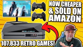 This NEW quotCHEAPERquot RETRO Emulation Console Is SOLD ON AMAZON With 107833 GAMES [upl. by Holli678]