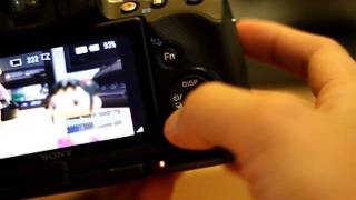 Sony SLT A33MOV [upl. by Adleremse376]