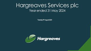 HARGREAVES SERVICES PLC  Preliminary Results [upl. by Zeba661]