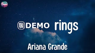 Ariana Grande  7 rings Lyrics [upl. by Annayt]