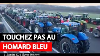 18 Agriculteurs interpellés à Paris [upl. by Buonomo]