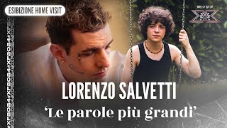 Lorenzo Salvetti  ‘Le parole più grandi’  Esibizione Home Visit  X Factor 2024 [upl. by Edroi663]