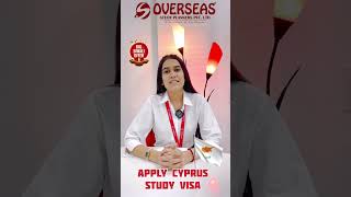 APPLY CYPRUS STUDY VISA AND GET 20 off on FILE CHARGES overseasstudyplannerspvtltd [upl. by Levitt]