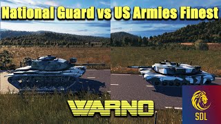 US Military Branches fight Army vs National Guard 3rd US Armored in Ranked [upl. by Diane360]