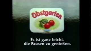 Historische TVWerbung für GervaisObstgarten 1989 [upl. by Lanza706]