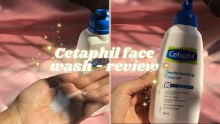 Cetaphil Foaming Cleanser Review Gentle Effective and Affordable  Skincare Review [upl. by Meador325]