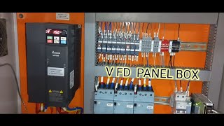 complete 3hp motor connection with VFD [upl. by Grados]