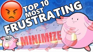 Top 10 Most Frustrating Pokemon to Battle [upl. by Elatia]