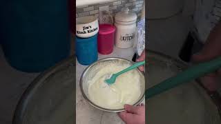 2 Ingredient Cottage Cheese Bread Cloud Bread reels recipe short food shorts [upl. by Kathlin]