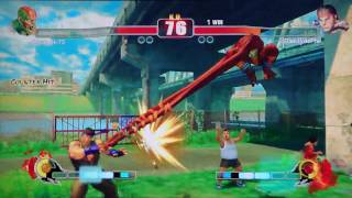 Street Fighter 4 HD  Player Matches 32809 pt23 [upl. by Yssak]