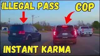 INSTANT KARMA  Drivers Busted by Police Fails Justice Clips Karma Cop Crashes Road Rage 2024 [upl. by Lust]