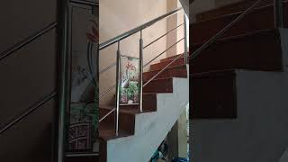 New steel glass railing [upl. by Eiramanel]