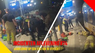 Aanrijding op een station in Utrecht  Incidentenbestrijders 74 [upl. by Leesen]