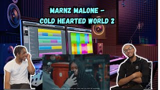 Hes Back 🔥🔥 Marnz Malone  Cold Hearted World 2  REACTION [upl. by Ijic]