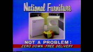 1987 National Furniture commercial [upl. by Ahsiekyt]