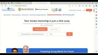 AICTE Internship  Step by step for the registration on AICTE portal  AICTE Portal Internship [upl. by Lurette932]