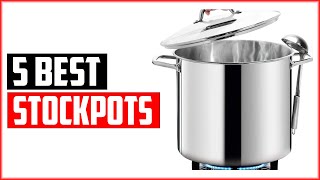 Top 5 Best Stockpots In 2024 [upl. by Aelram]