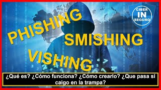 Phishing  Smishing  Vishing  Qué es  Cómo funciona  Cómo detectarlo  Y si caemos en la trampa [upl. by Ambrogio]