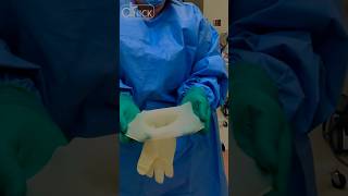 How to Surgeons Put on Their Gloves🤯😳 [upl. by Sigrid]