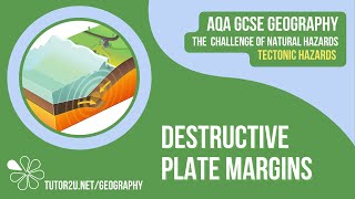 Destructive Plate Margins  AQA GCSE Geography  Tectonic Hazards 5 [upl. by Lali]