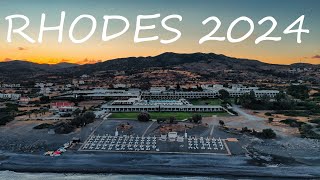 Rhodes 2024  Gennadi Grand Resort Hotel and beaches Tsambika Parsonisi Lindos Agathi [upl. by Trilbi]