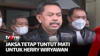 Sidang Terdakwa Herry Wirawan Kembali Digelar Jaksa Tetap Tuntut Mati Terdakwa  tvOne [upl. by Claudina]