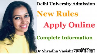 Delhi University Admission 2019Delhi University AdmissionDelhi University Form 2019DU Admission [upl. by Atiuqan]