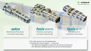 Wieland new DIN rail terminal blocks US  Wieland Electric [upl. by Yuu]