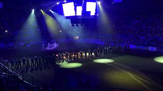 Opening Ceremony of National Western Stock Show PBR Bull Riding [upl. by Ahsek]