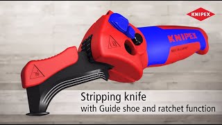 KNIPEX 16 50 145 Ratchet Cable Cutter [upl. by Nedgo334]