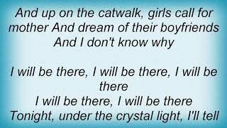 Simple Minds  Up On The Catwalk Lyrics [upl. by Auhoj]